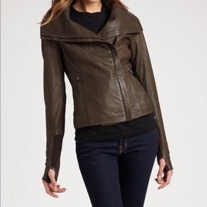 Mackage Aritzia leather jacket